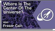 Where Is the Center of the Universe?