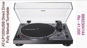 Audio-Technica AT-LP120XUSB | Direct-Drive Fully Manual Turntable | 8882304144 #audiotechnica