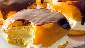 TasteGreatFoodie - Cream Filled Brioche Buns - Desserts