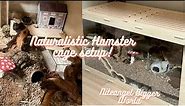 Naturalistic Hamster Cage Setup | NITEANGEL BIGGER WORLD HAMSTER CAGE