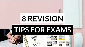 How to Revise For Exams Effectively: 8 Revision Techniques That Actually Work! *Study Tips 2017*