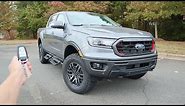 2021 Ford Ranger Lariat Tremor: Start Up, Walkaround, POV, Test Drive and Review