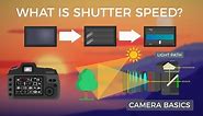 Camera Basics - Shutter Speed