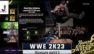 WWE 2K23 Showcase match 3 complete all objectives Vengeance Undertaker VS John Cena