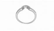 Solid 14k White Gold Wedding Band Ring