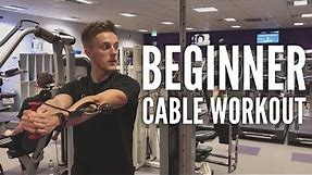 How to use the Cable Machine at the Gym | Beginner Cable Workout