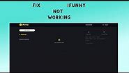 How to Fix iFunny is Not Working | Why iFunny website/app is not working