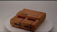 SNES Real Wood Veneer Kit - Modded Super Nintendo Entertainment System