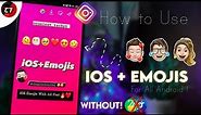 iOS 15.4 Emojis On Android | How to iOS Emojis On Android | how to use ios latest emojis on android