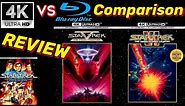 Star Trek 4K UHD The Undiscovered Country & The Final Frontier 4K vs Blu Ray Image Comparison Review