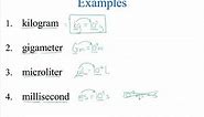 Mnemonic devices for the prefixes of the metric system
