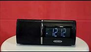 Jensen JBD-100 Universal Bluetooth Clock Radio with Phone Charger