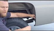 Installing Mud Flaps with Universal Mounting Brackets from Truckhardware - GB 758053