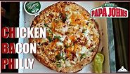 PAPA JOHN'S® CHICKEN BACON PHILLY PIZZA REVIEW! 🐔🥓🍕