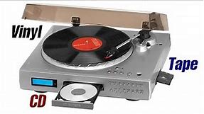 A turntable that also plays CDs & cassettes - Anders Nicholson 2655