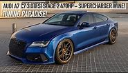 TUNERS PARADISE! AUDI A7 C7 SUPERCHARGED STAGE 2 470HP - Easiest way to get a monster! In Detail 4K