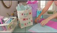 Giftology: How to Fill a Gift Bag with Tissue