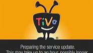 TiVo Gen 2 "Preparing the service update" screen