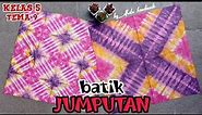 Cara Membuat Batik Jumputan 3 Warna Teknik Shibori || Batik Tie Dye || SBDP Kelas 5 Tema 9
