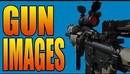 Call of Duty: Ghosts GUN IMAGES AND NEXT GEN GRAPHICS (COD Ghost Weapon Guns Screenshots M4)