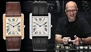Cartier Tank Louis XL and Tank Solo XL Watch Review | SwissWatchExpo