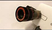 Optical 8X Zoom Phone Telescope Camera Lens - (unboxing & test) photo compare
