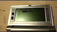 Sharp PW-E300 electronic dictionary 01