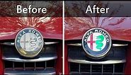 How to Replace Front and Rear Badge on Any Alfa Romeo, 147, GT, GTV, 159, Mito, Giulietta, 166