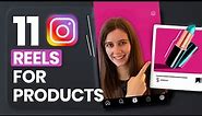 11 Instagram Reels Ideas for products (FREE TEMPLATES INCLUDED) | Instagram reels ideas for business