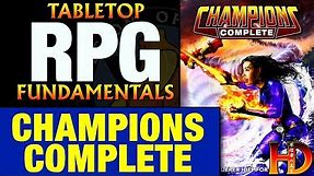 Champions Complete (HERO System 6th Edition) Character Creation - (PART 1)