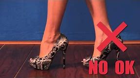 AMIClubwear : How to Walk in Heels