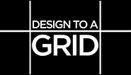 Graphic Design Tutorial: Designing to a grid.