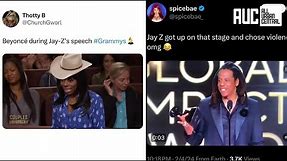 The Internet Reacts To Jay Z Grammy Speech After Standing Up For Beyonce! Hilarious Memes 🤣