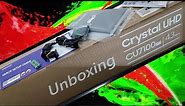 Samsung CU7100 Crystal 4K TV Unboxing + Setup with Demo