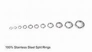 Dr.Fish Stainless Steel Split Rings