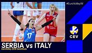 Serbia vs Italy I #EuroVolleyW 2019 - Semi Final I FULL MATCH