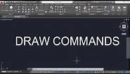 Draw commands in AutoCAD (POINT,LINE)