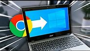 Install Windows 11 (Or Any OS) on a Chromebook (2023)