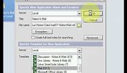 Lotus Notes 8.5 - 1. How to create a Lotus Notes Mail Database application