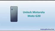How to Unlock Motorola Moto G20 - When Forgot Password