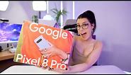 Google Pixel 8 Pro Unboxing | Bay Blue
