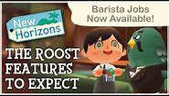 Animal Crossing New Horizons - THE ROOST FEATURES To Expect (Brewster Update)