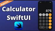 Build Calculator in SwiftUI for Beginners (Xcode 12, 2023, iOS, SwiftUI 2.0) - Beginners