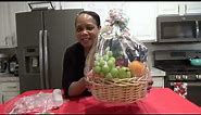 FRUIT GIFT BASKET | CHRISTMAS GIFT BASKET IDEAS 2022 | How I make a Fruit Gift Basket