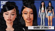 Baddie Latinas 💅 + CC Folder & Sims Download | Sims 4 Create a Sim