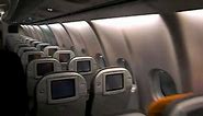 Lufthansa Airbus A340-600 Cabin Tour During Maintenance, Including Lower Deck Crew Rest Historical