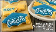 How to Make Graduation Cap Cookies