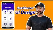 Dashboard UI Design Using Grid Layout in Android Studio