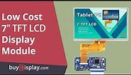 Low Cost Arduino 7 inch Touch Screen 800x480 I2C LCD TFT SPI Display