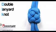 Double lanyard knot